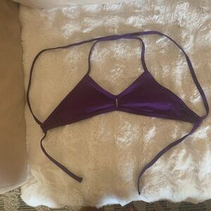 Jolyn purple bikini top